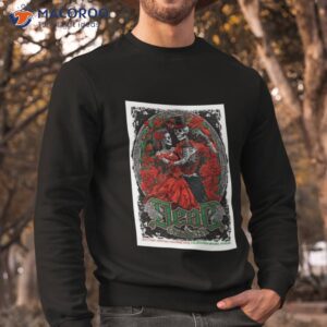 dead company tour boulder co 2023 poster shirt sweatshirt