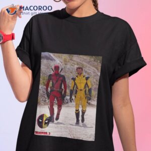 Deadpool X Wolverine New Deadpool 3 2023 Movie Scene Shirt