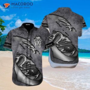 Dear Craze Grey Hawaiian Shirts