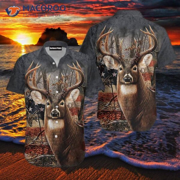 Deer Hunting Hawaiian Shirts