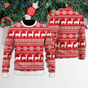 “deermas Christmas Is Lit With Ugly Sweaters!”