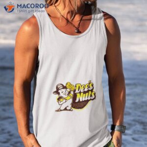 dees nuts retro logo shirt tank top