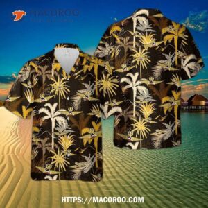 Delta Airlines Check Pilot’s Badge Hawaiian Shirt