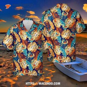 Delta Airlines Pilot Cap Badge Hawaiian Shirt