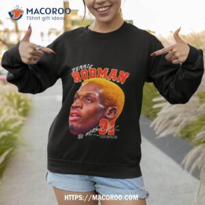 dennis rodman basketball shirt sweatshirt