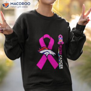 denver broncos nfl crush cancer shirt sweatshirt 2