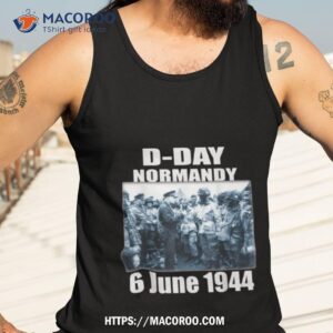 design d day normandy landings invasion memorial shirt tank top 3