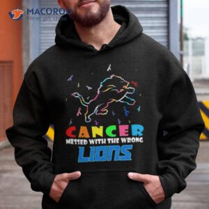 Detroit Lions Nfl Cancer Mess With The Wrong Shirt