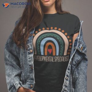 Developtal Specialist Rainbow Appreciation Back To School Shirt