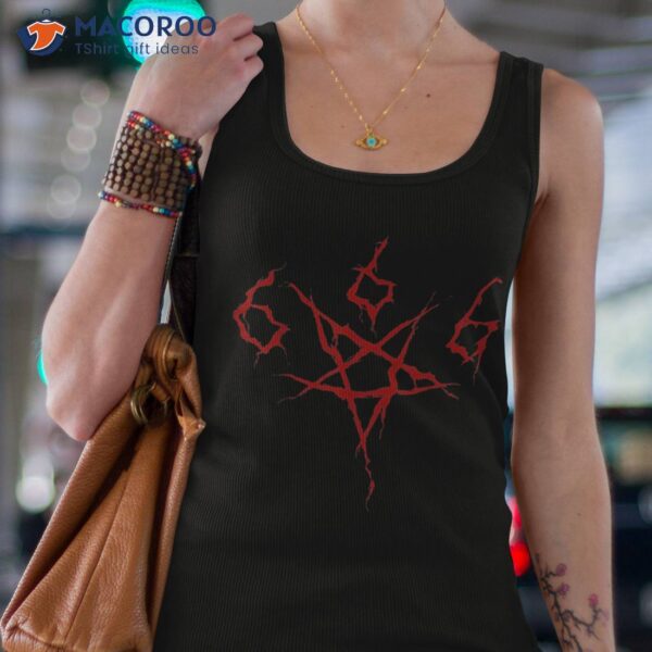 Devil Satan Satanic 666 Pentagram Occult Horror Halloween Shirt
