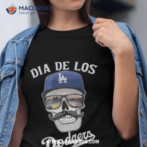 Dia De Los Dodgers Skull Shirt