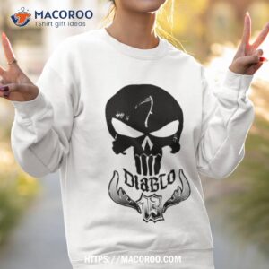 diablo black skull icon shirt sweatshirt 2