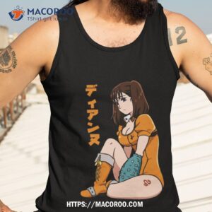 diane seven deadly sins orange shirt tank top 3