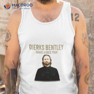 dierks bentley gravel and gold 2023 tour shirt tank top