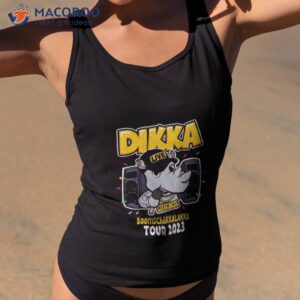 dikka boomschakkalakka tour 2023 shirt tank top 2