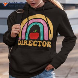 director rainbow pencil back to school appreciation shirt hoodie 3