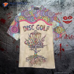 Disc Golf Mandala Hawaiian Shirts