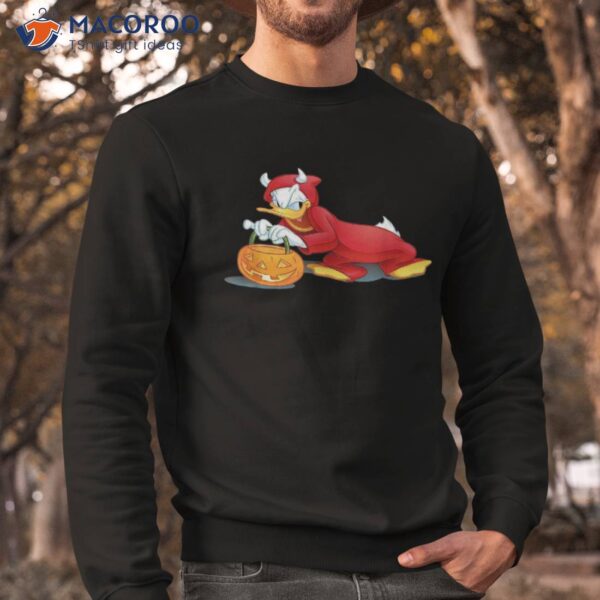 Disney Halloween Donald Duck Devil Shirt