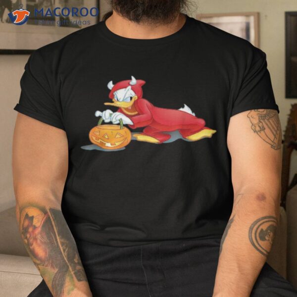 Disney Halloween Donald Duck Devil Shirt