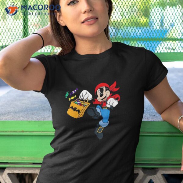 Disney Halloween Mickey Mouse Pirate Shirt