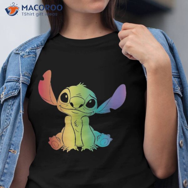 Disney Lilo & Stitch Rainbow Fill Pride Shirt