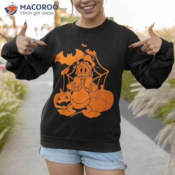 Disney Mickey & Friends Halloween Donald Duck Pumpkins Shirt
