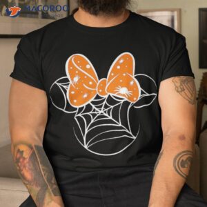 disney mickey amp friends halloween minnie spider web logo shirt tshirt