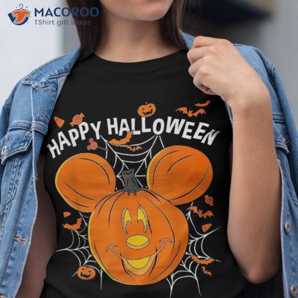 Disney Mickey & Friends Pumpkin Happy Halloween Shirt