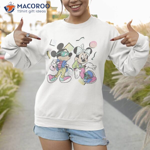 Disney Mickey And Friends & Minnie Retro 80’s Style Shirt