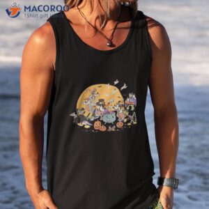 disney mickey and friends halloween retro shirt tank top