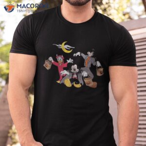 Disney Mickey Goofy Donald Halloween Squad Shirt