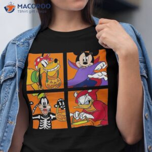 Disney Pluto Happy Halloween Spooky Cauldron With Candy Shirt, Halloween Gifts For Kids