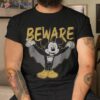 Disney Mickey Mouse Dracula Costume Beware Retro Shirt