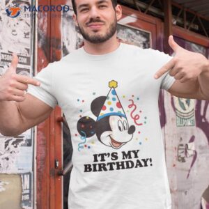 Disney Mickey Mouse It’s My Birthday! Shirt