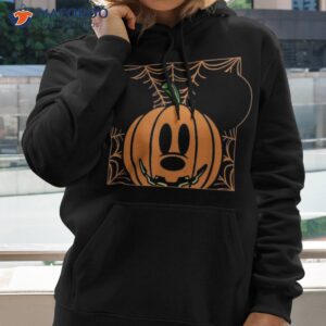 disney mickey mouse pumpkin web halloween shirt hoodie