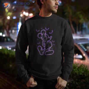 disney mickey purple lighting outline halloween shirt sweatshirt