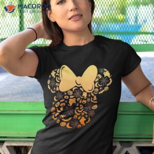 disney minnie mouse halloween ghosts amp pumpkins gradient shirt tshirt 1