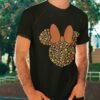 Disney Minnie Mouse Icon Autumn Fall Leaves Shirt