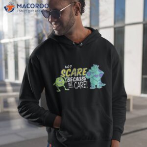 disney monsters inc scare we care graphic shirt hoodie 1