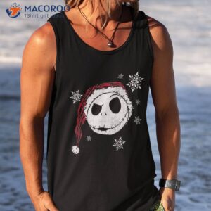 disney nightmare before christmas snowflake holiday short sleeve shirt tank top