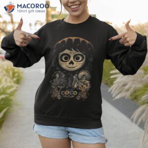 disney pixar coco miguel amp musical scene graphic shirt sweatshirt 1