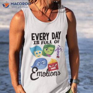 disney pixar inside out every day emotions shirt tank top