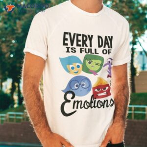 Disney Pixar Inside Out Every Day Emotions Shirt