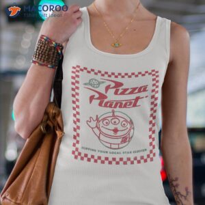 disney pixar toy story alien pizza planet box art shirt tank top 4