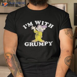 Disney Snow White & The Seven Dwarfs Dopey I’m With Grumpy Shirt