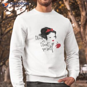 disney snow white halloween trick or treat yourself ink shirt sweatshirt