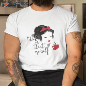 disney snow white halloween trick or treat yourself ink shirt tshirt