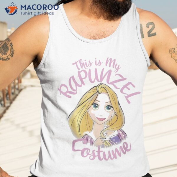 Disney Tangled Rapunzel This Is My Costume Halloween Shirt