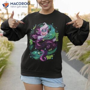 disney the little mermaid ursula sea witch painting shirt sweatshirt 1