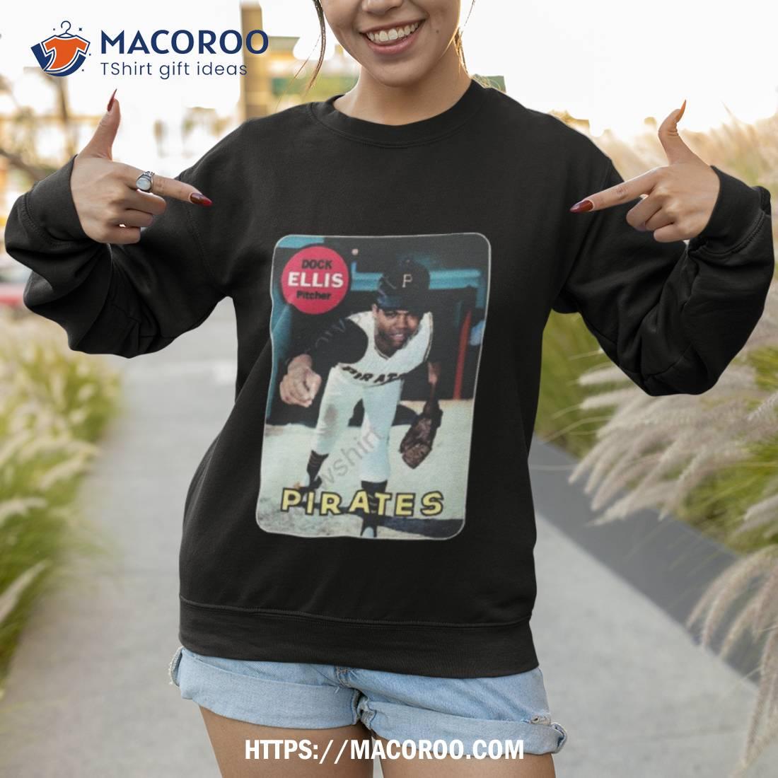 Dock Ellis Pitcher Pirates Photo Design Shirt Dock Ellis Pitcher Pirates Photo Design Shirt
